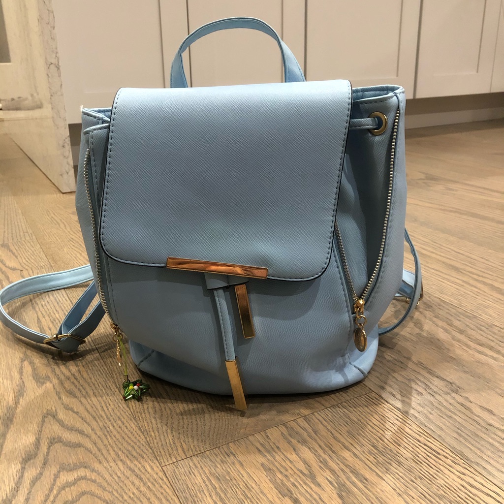 Blue Mini Backpack